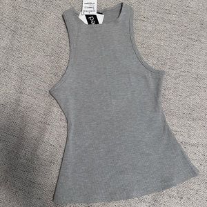 Naked Wardrobe Racerback Rib Tank NWT